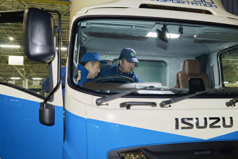 トナミ運輸ドライバー帰着後の名鉄NX運輸管理者確認