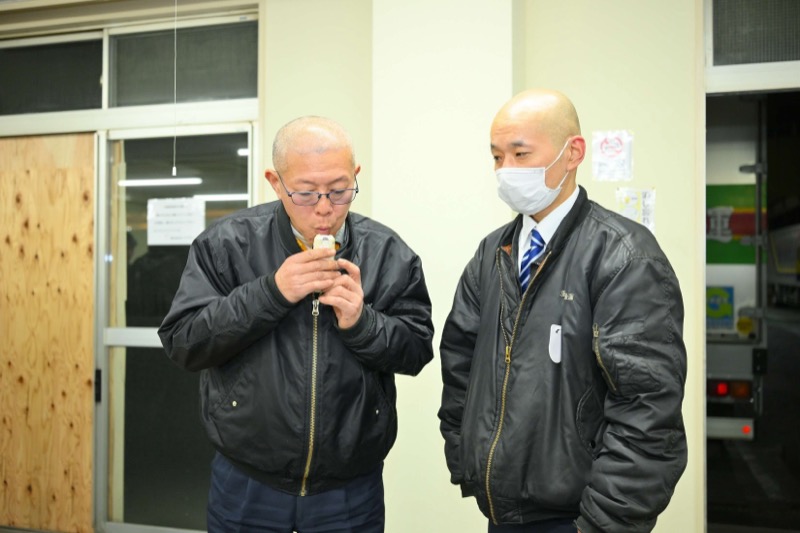 アルコールチェック